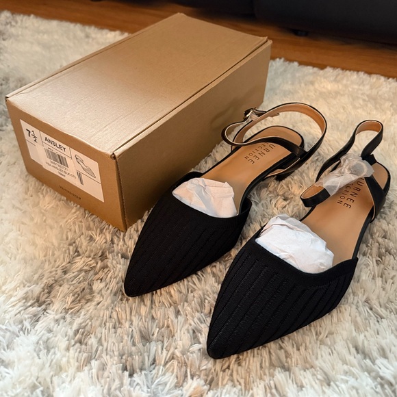 Journee Collection Shoes - Journee Womens Ansley Mary Jane Pointed Toe Flats size 7.5